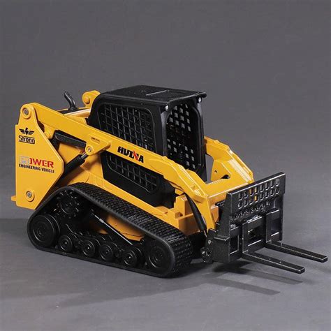 metal skid steer toy|skid steer toy with attachments.